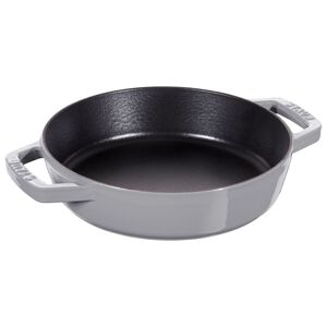 Staub Pander Stegepande Med 2 greb 20 cm, Støbejern, Grafitgrå