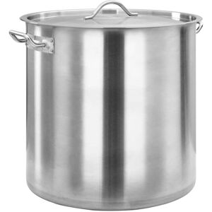 vidaXL Olla de acero inoxidable 50 L 40x40 cm