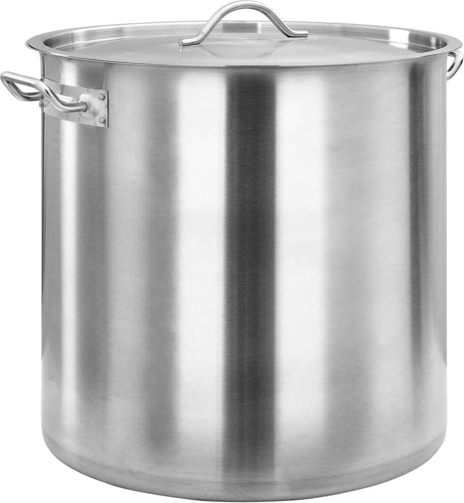 vidaXL Olla de acero inoxidable 50 L 40x40 cm