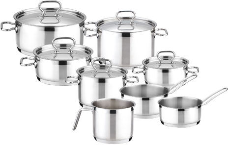 Tescoma batería de cocina HOME PROFI, 13 pzs