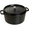 Staub Pyöreä Pata 12,6 L Musta