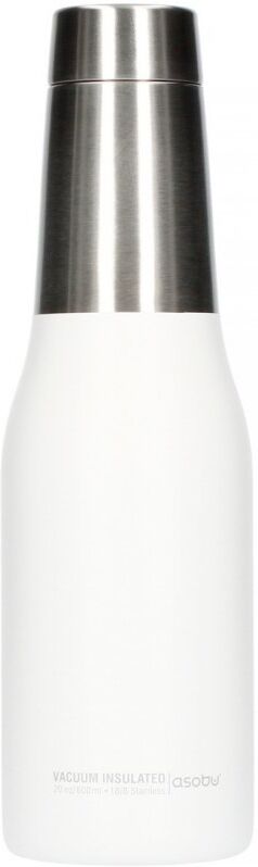 Asobu Oasis Water Bottle 600 ml. valkoinen