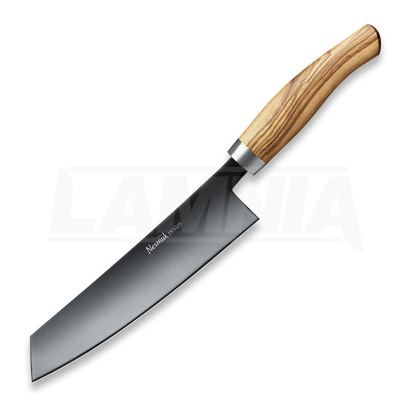 Nesmuk Janus Chef's Knife 180mm kokkiveitsi, olive