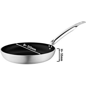 GGM GASTRO - Poêle à frire en aluminium - Ø 32 cm