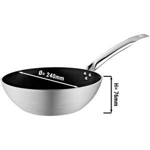 GGM GASTRO - Wok en aluminium - Ø 24 cm