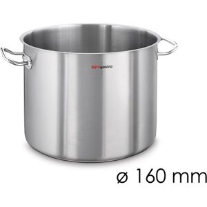 GGM GASTRO - Marmite à soupe Jumbo - Ø 160mm - Hauteur 160mm - Acier inoxydable