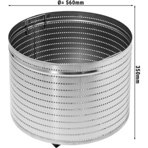 GGM GASTRO - 1/1 Panier pour marmite de cuisson avec 100 Litres