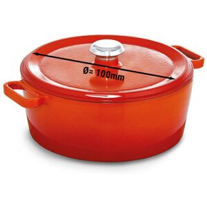 GGM GASTRO - Cocotte - Ø 100mm - Orange