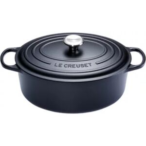 Cocotte ovale LE CREUSET SIGNATURE Noire - Publicité