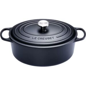 LE CREUSET Cocotte ovale LE CREUSET Signature noire