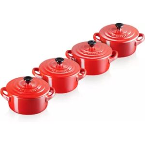 LE CREUSET Mini cocotte LE CREUSET x4 Metallics 100