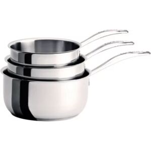 Casserole CRISTEL Master Set de 3 inox 1 - Publicité