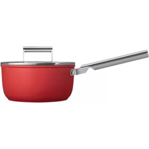 SMEG Casserole SMEG 20 cm rouge avec couvercl