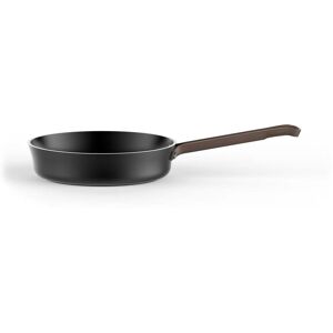 Alessi - Poêle edo avec revêtement antiadhésif ø 20 cm, acier inoxydable noir