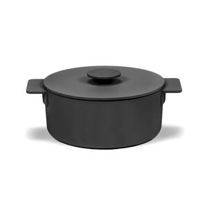 Serax NV Serax - Surface Marmite en fonte avec couvercle, 2 litres, noir
