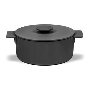 Serax NV Serax - Surface Marmite en fonte avec couvercle, 3 litres, noir
