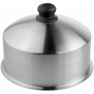 Cloche de cuisson ronde inox Ø28 pour plancha Forge Adour - Argent