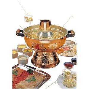 Marmite à fondue chinoise 1200w TTM  - cuivre