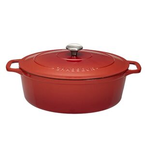 Cocotte Sublime fonte ovale 5 L 29 cm rubis Chasseur [Noir]