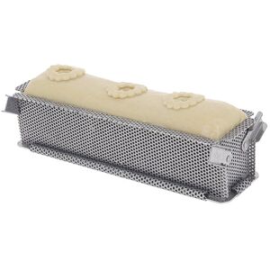 Moule à pâté croûte perforé inox Géo forme 24 cm De Buyer [Multicolore] - Publicité