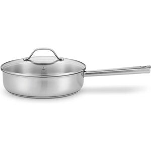 Sauteuse Inox 24 cm et couvercle Cicla Beka [Violet]