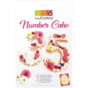 Kit Number cake - 9 chiffres Scrapcooking []