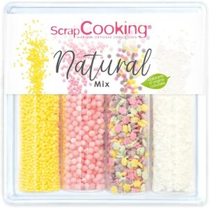 Mix de decors sucres - teintes naturelles Scrapcooking [Noir]