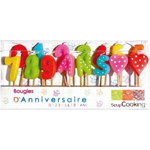 Set complet 15 bougies d'anniversaire Scrapcooking []