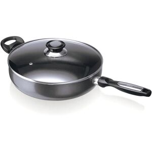 Sauteuse Pro Induc 28 cm avec couvercle en verre Beka [Noir]