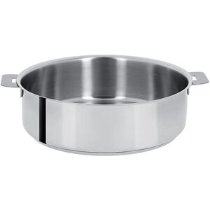 Sauteuse en inox Mutine 24 cm sans manche Cristel [Gris metallise]