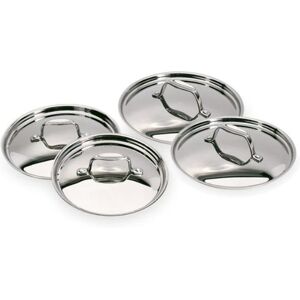 Set de 4 couvercles Chef 14 a 20 cm Beka [Gris metallise]