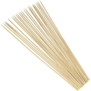 100 brochettes en bois 25 cm Metaltex