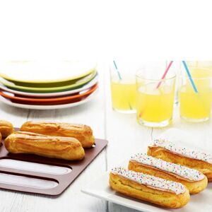 Flexi'plaque silicone 8 eclairs Mathon [Gris]