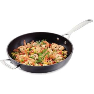 Sauteuse antiadhesive Les Forgees 30 cm Le Creuset [Noir]