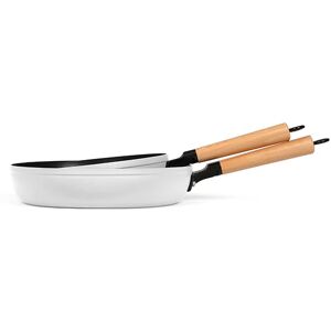 Set de 2 poeles wood line 24 et 28 cm Livoo [Noir]