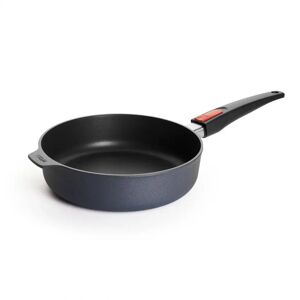 Sauteuse en fonte 24 cm avec manche amovible Diamond lite woll [Gris]