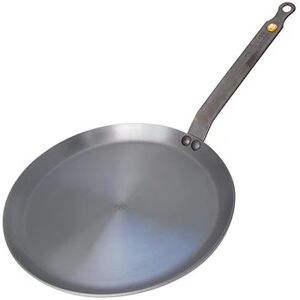 Poêle à crêpes tôle d'acier blanc Mineral B Element 24 cm De Buyer [Gris métallisé] - Publicité