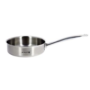 Sauteuse bord droit inox 24 cm Prim'Appety De Buyer []