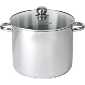 Traiteur 26 cm inox avec couvercle en verre Baumalu