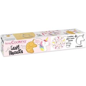 Kit decoration de biscuit Ø 29,5 cm - Licorne Scrapcooking