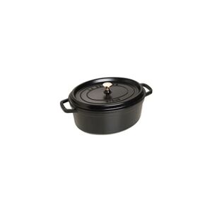 Staub - 1103325 - Cocotte - Ovale - Noire Mat - 33 cm - Publicité