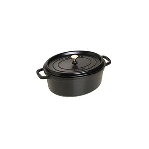 Staub - 1103125 - Cocotte - Ovale - Noire Mat - 31 cm - Publicité