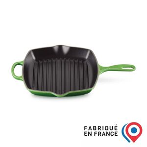 Poêle grill en fonte Vogue rainurée