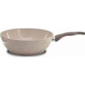 Café de casserole de wok du granit 28CM