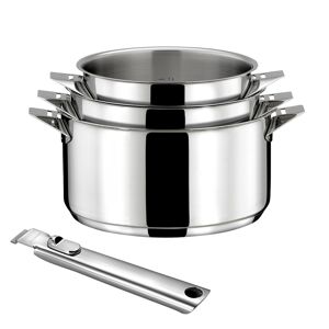 Cuisinox Série de 3 casseroles 16/18/20cm Argent 0x0cm