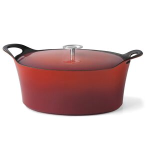 Cuisinox Cocotte ovale rouge 35cm Rouge 0x31cm