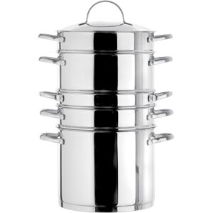 Le Cuisinox set cuisson vapeur Argent 10x40x70cm