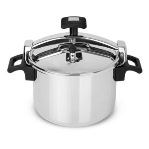 BOJ Cocotte minute Autocuiseur 16L en acier inoxydable Argent 42x39x31cm