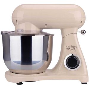 Kitchen Move Robot pâtissier multifonction Acier inoxydable Beige 1800W Beige 39x34x24cm