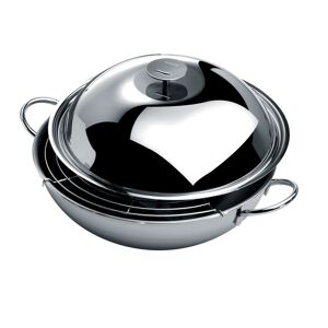 cristel Wok inox 34cm Argent 46x20x40cm